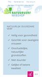 Mobile Screenshot of natuurlijk-kleurrijk.nl